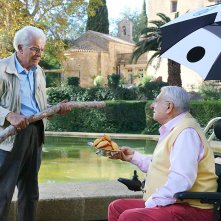 Fuga da Villa Arzilla: Roland Giraud, Henri Guybet in una scena