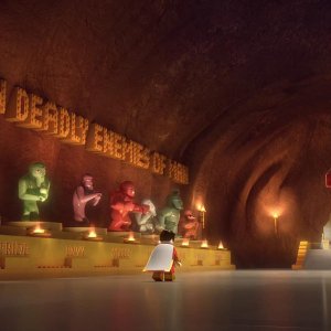 Lego DC: Shazam! - Magic and Monsters, una scena del film