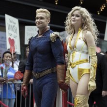 The Boys 2: Antony Starr ed Erin Moriarty in una scena della nuova stagione