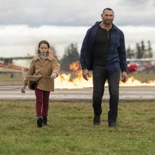 My Spy: Dave Bautista, Chloe Coleman in una sequenza del film