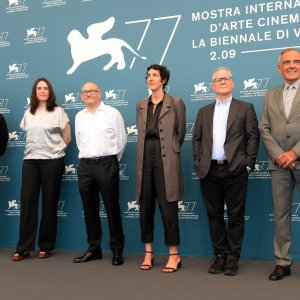 Venezia 2020: il photocall dell'incontro tra direttori di festival europei