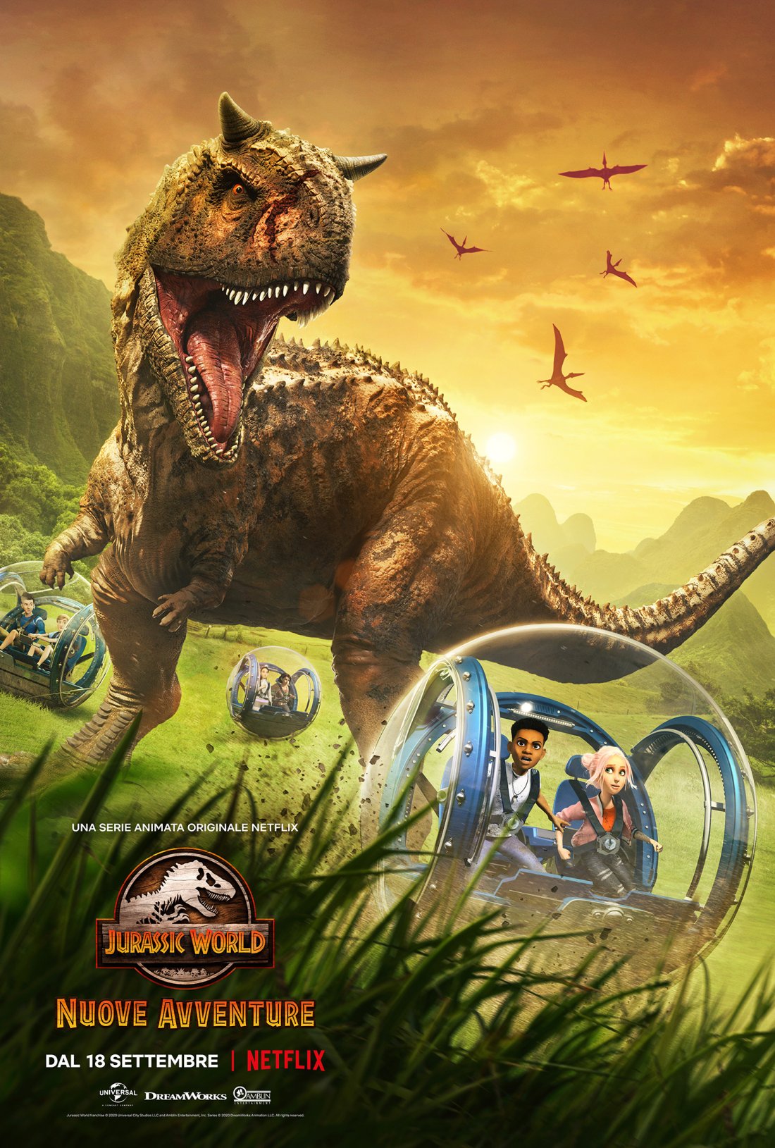 Jurassic World Nuove Avventure Poster