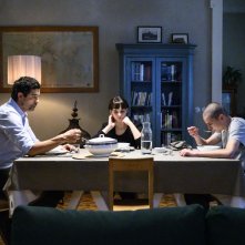 Non odiare: Alessandro Gassmann, Sara Serraiocco, Luka Zunic in una scena del film
