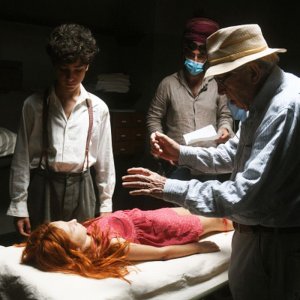 Leonora addio: Paolo Taviani sul set