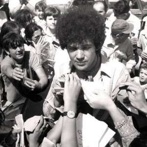 Lucio Battisti con i fan