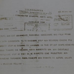 La verità su La Dolce Vita: telegramma Fellini-Amato