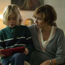 Lasciami Andare: Valeria Golino e Ludovico Benedettiuna scena del film