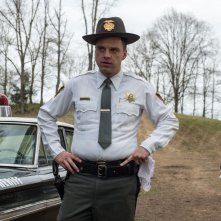 Le strade del male: Sebastian Stan in una scena del film