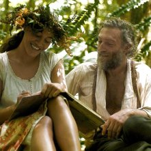 Gauguin: Vincent Cassel, Tuheï Adams durante una scena