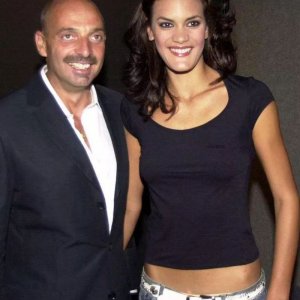 Paolo Brosio con Gretel Coello, la sua ex moglie