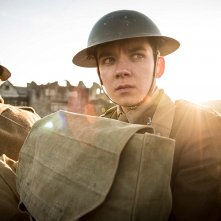 1918 - I giorni del coraggio: Asa Butterfield in una scena del film