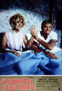 Locandina di C'è un uomo nel letto di mamma