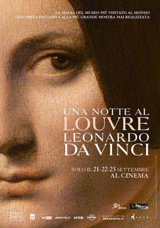 Locandina di Una notte al Louvre: Leonardo da Vinci