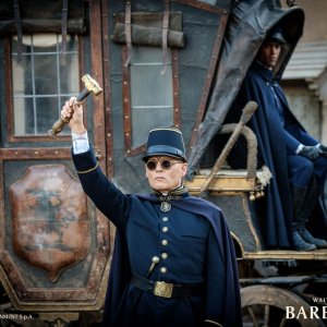 Waiting for the Barbarians: Johnny Depp in una scena