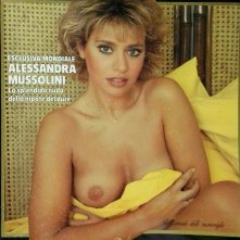 Alessandra Mussolini sulla cover della rivista Excelsior