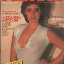 Alessandra Mussolini sulla copertina di Playboy Italia 1983