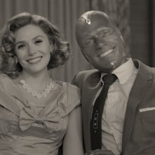 WandaVision: Elizabeth Olsen e Paul Bettany