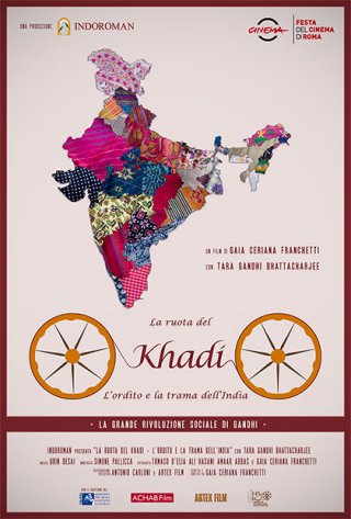 Locandina di La ruota del Khadi - L'ordito e la trama dell'India
