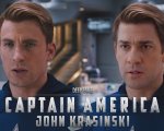 Captain America: John Krasinski come Chris Evans in un incredibile video deepfake