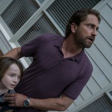 Greenland: Gerard Butler in una sequenza