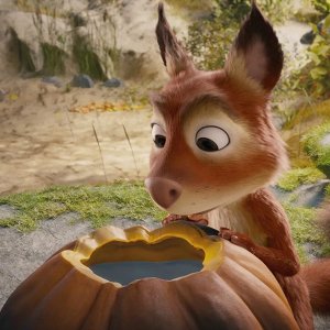 Latte e la pietra magica: una scena del film d'animazione