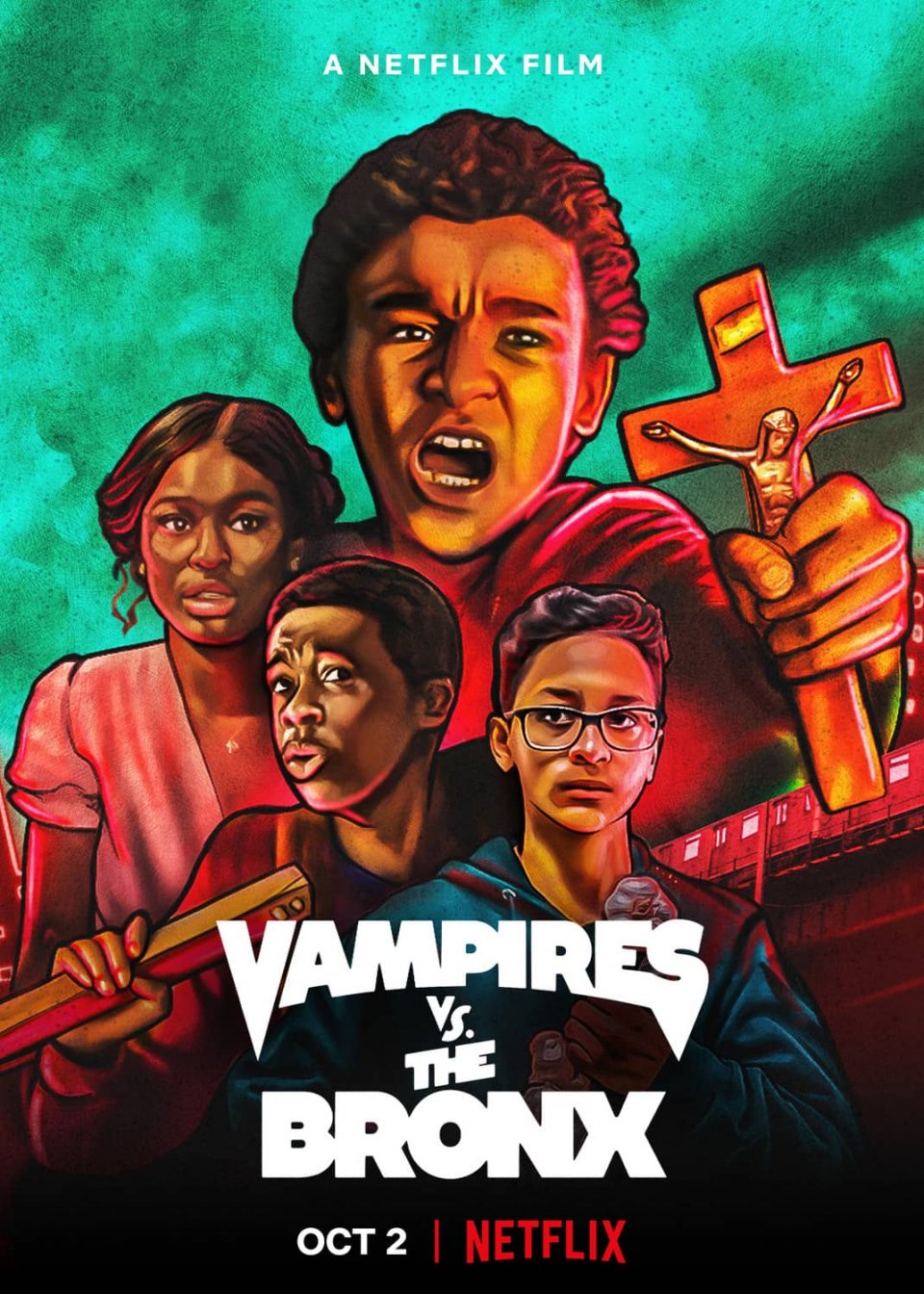 Vampires Vs The Bronx Poster Netflix