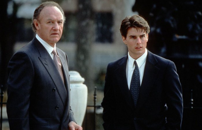 Il socio: Tom Cruise e Gene Hackman in competizione per il nome sui manifesti