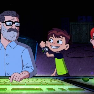 Ben 10 Il Film - Minaccia alla Terra: una scena del film animato