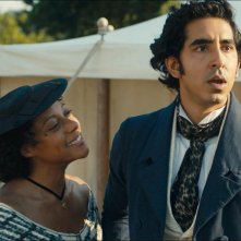 La vita straordinaria di David Copperfield: Dev Patel durante una scena