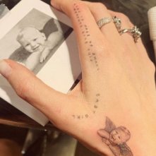 Chiara Ferragni: il tatuaggio dedicato al figlio Leone in versione angioletto