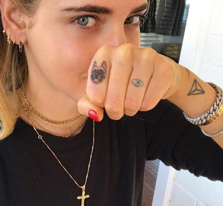 Chiara Ferragni Tatuaggi Mano