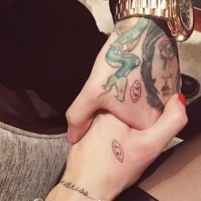 Chiara Ferragni e Fedez: i due ravioli tatuati sulle loro mani
