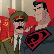 Superman: Red Son, un momento del film