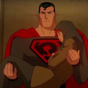 Superman: Red Son, una scena del film