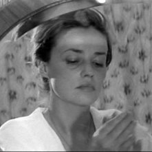 Jules e Jim: Jeanne Moreau in una scena del film