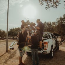 L'afide e la formica: una foto dal set