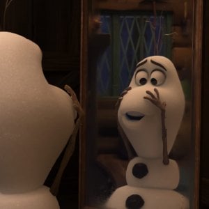 La storia di Olaf: una scena del corto