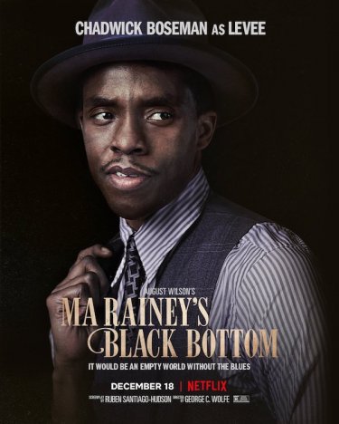 Ma Raineys Black Bottom Poster Netflix Chadwick Boseman