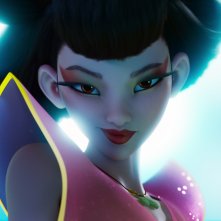 Over the Moon - Il fantastico mondo di Lunaria: una scena del film animato