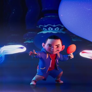 Over the Moon - Il fantastico mondo di Lunaria: una sequenza  del film