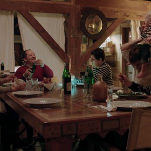 The Rossellinis: una scena del film