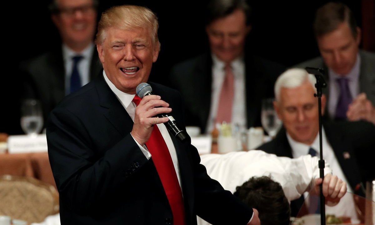 Un ritratto di Donald Trump