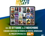 Digital Movie Days: da oggi al 2 novembre 120 titoli scontati sulle piattaforme online