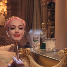 Le Streghe: Anne Hathaway durante una scena