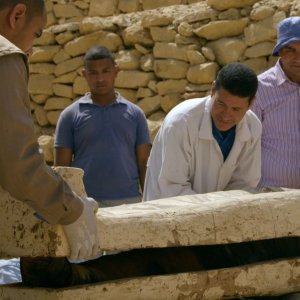 I segreti della tomba di Saqqara: un'immagine del film