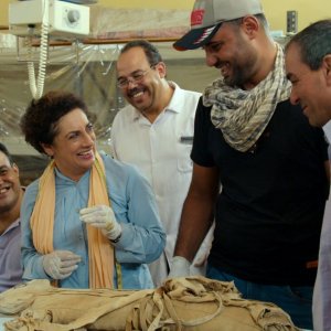 I segreti della tomba di Saqqara: una scena del film