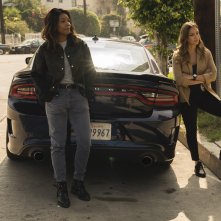 L.A.'s Finest: le protagoniste in una scena