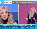 Andrea Zelletta smentito da Alice Fabbrica a Mattino Cinque: mostrati i messaggi incriminati