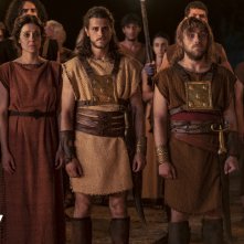 Romulus: Andrea Arcangeli in una scena del primo episodio