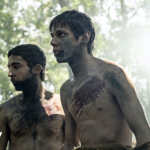 Romulus: Francesco Di Napoli in un momento del primo episodio